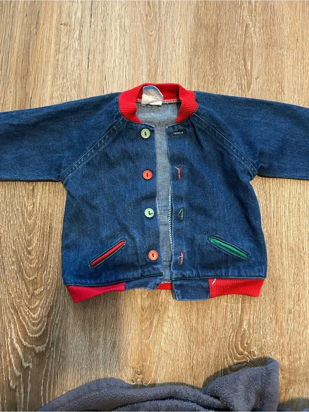 VINTAGE Small Stars denim set (18m)